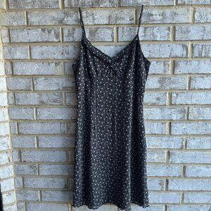 ESPRIT Sleeveless V-Neck Layered Floral Y2K Dress Women's Size M